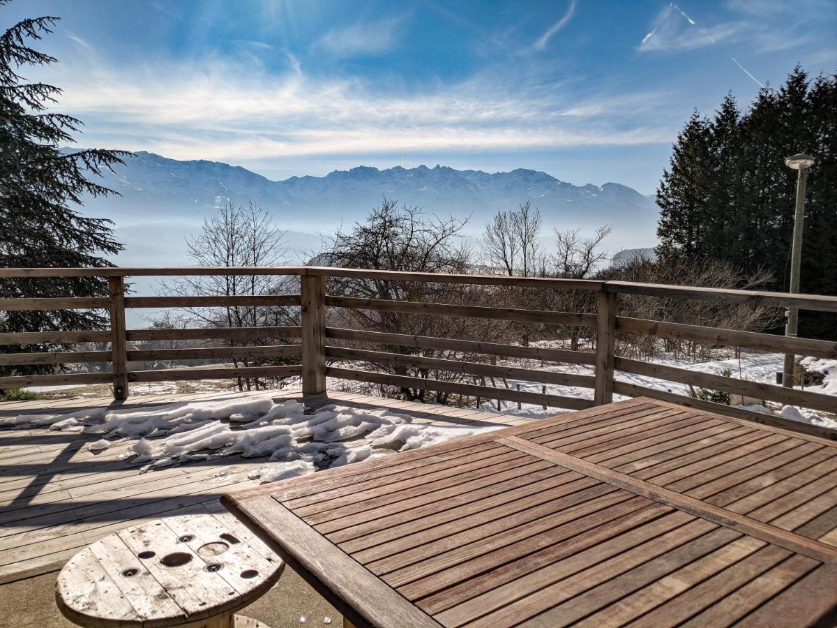 Maison Familiale En Montagne Avec Vue Merveilleuse Sur Le Massif De Belledonne Saint-Bernard  Exterior foto